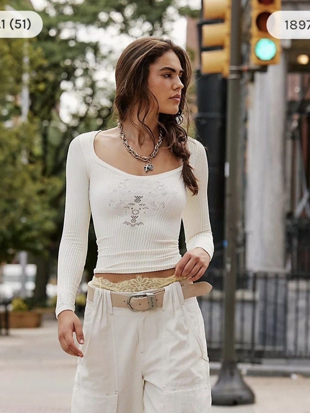 FP Movement by Free People Dynamic Duo Long Sleeve Xs/s $58 - Picture 2 of 7